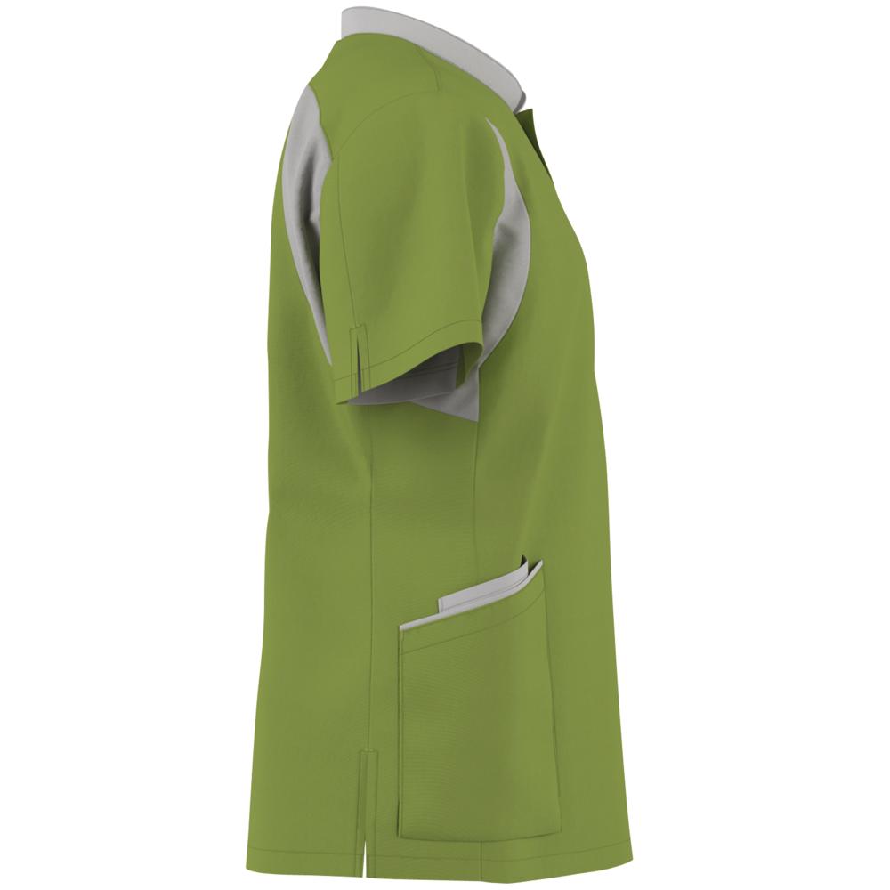 FOCUS MED&CARE Herren Schlupfkasack - (Kurzarm)-Pistaziengrün - S