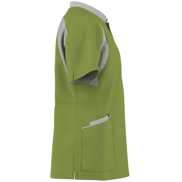 FOCUS MED&CARE Herren Schlupfkasack - (Kurzarm)-Pistaziengrün - S