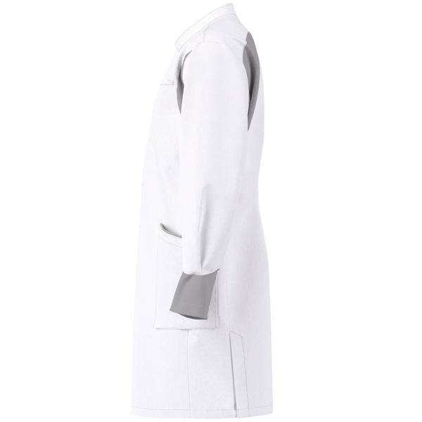 FOCUS MED&CARE Herren Schlupfkasack - (Langarm) - Weiß - S