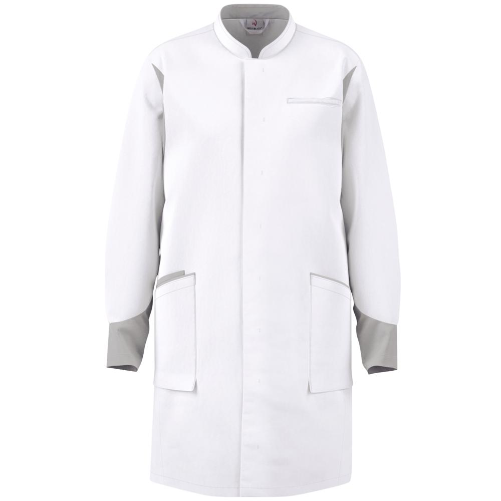 FOCUS MED&CARE Herren Schlupfkasack - (Langarm) - Weiß - XL