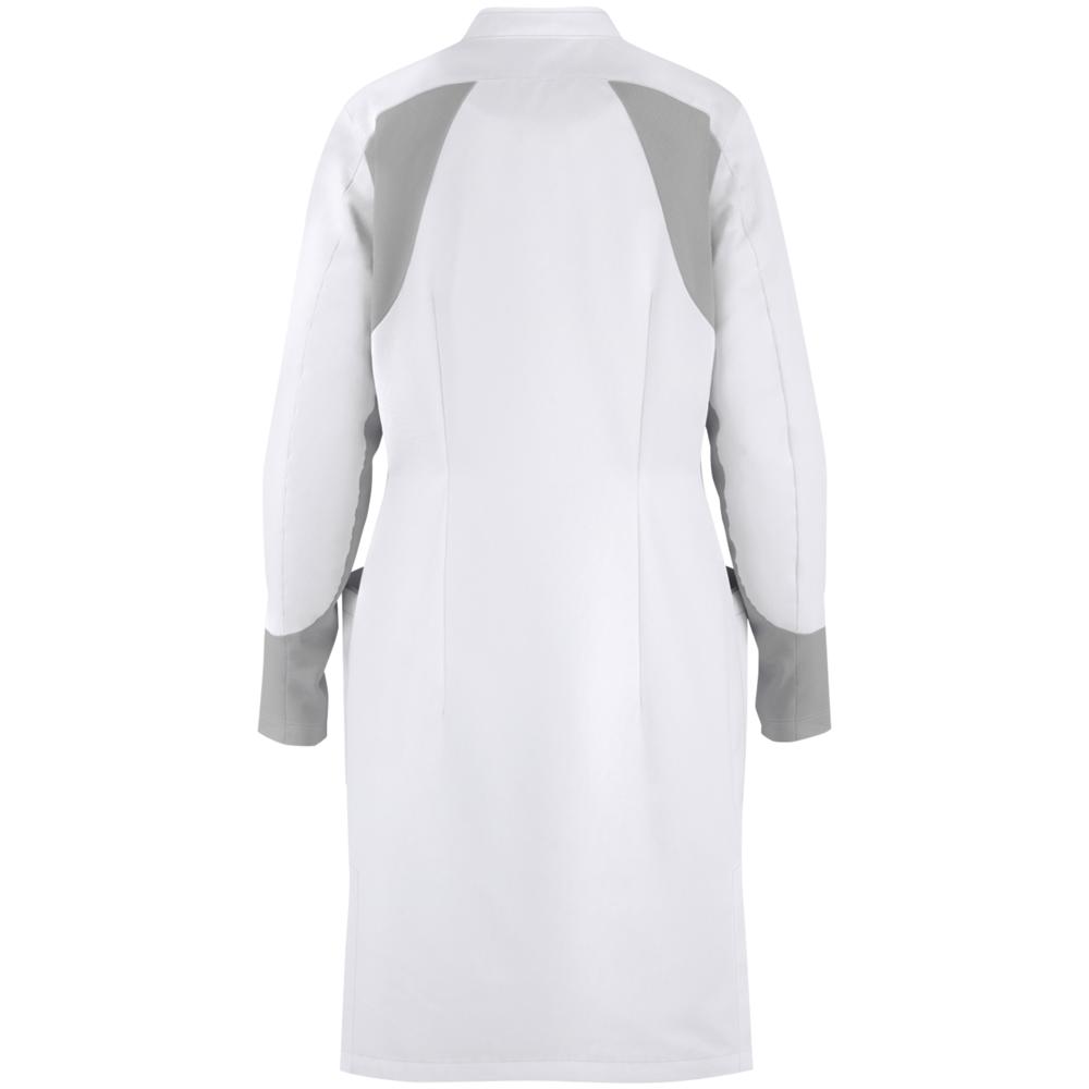 FOCUS MED&CARE Damen Arztkittel - (Langarm) - Weiß - XL