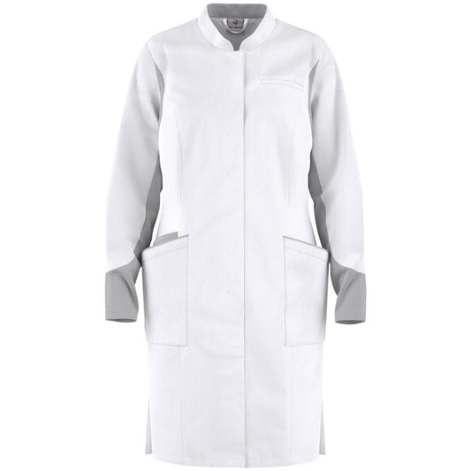 FOCUS MED&CARE Damen Arztkittel - (Langarm) - Weiß - M