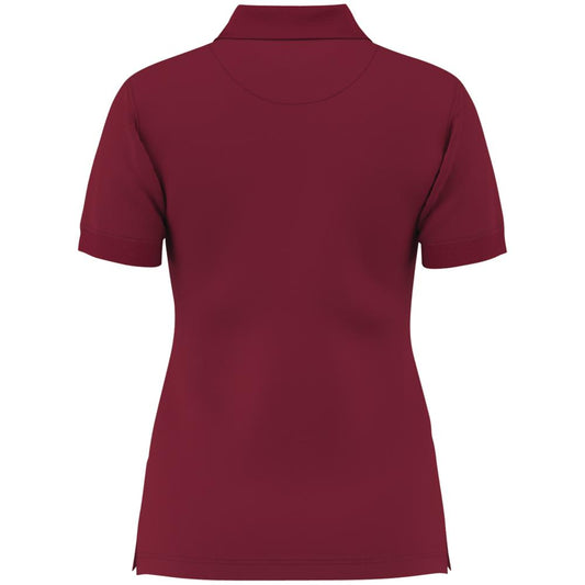 CONCEPT Damen-Poloshirt (Kurzarm) - Bordeaux - L