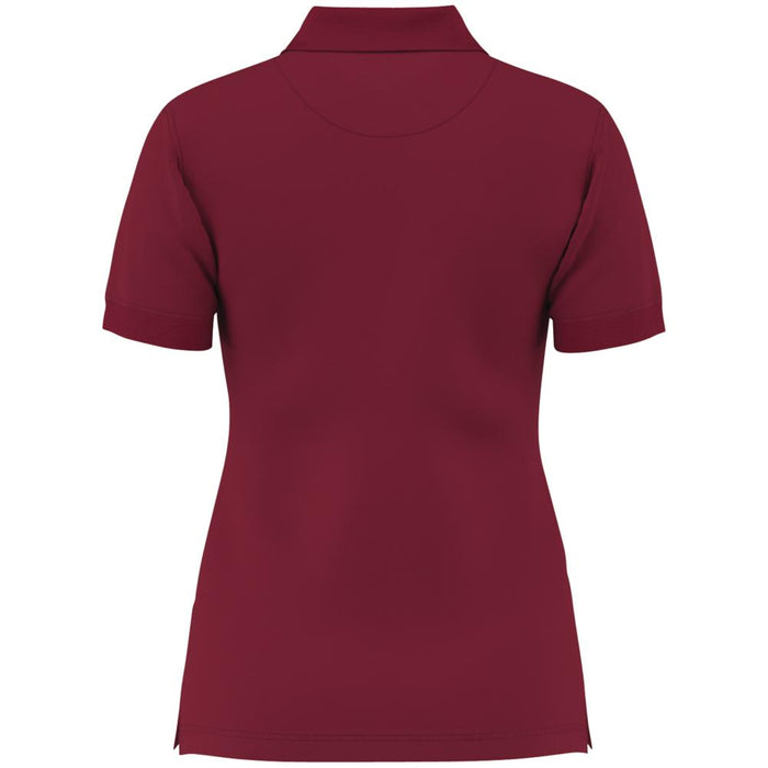 CONCEPT Damen-Poloshirt (Kurzarm) - Bordeaux - L