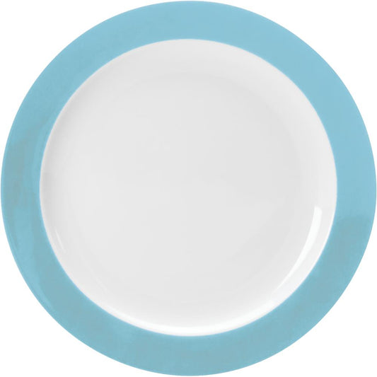 COLOURS Dessertteller (mit Fahne) - (Ø 18 cm) - Hellblau