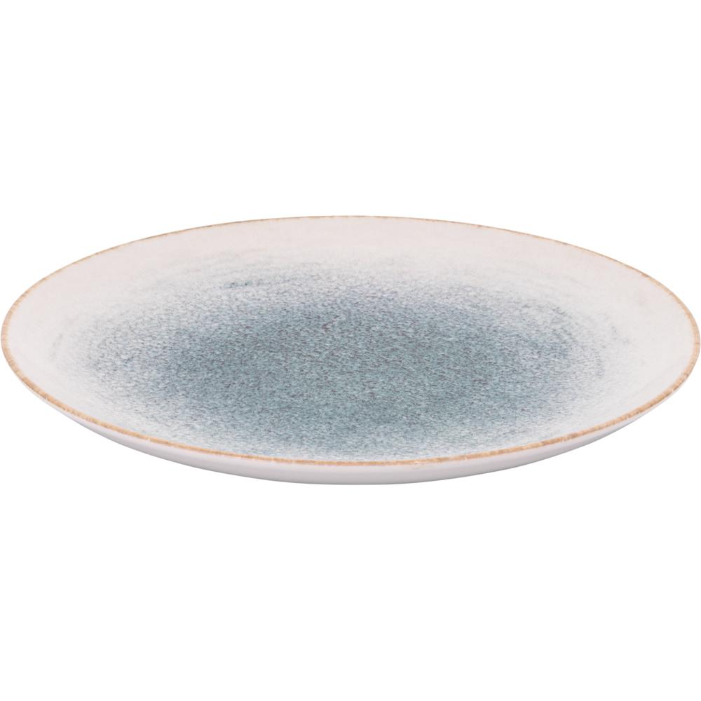 SANTORIN Coupteller, Dessert - Ø 21 cm - Blau-Weiß