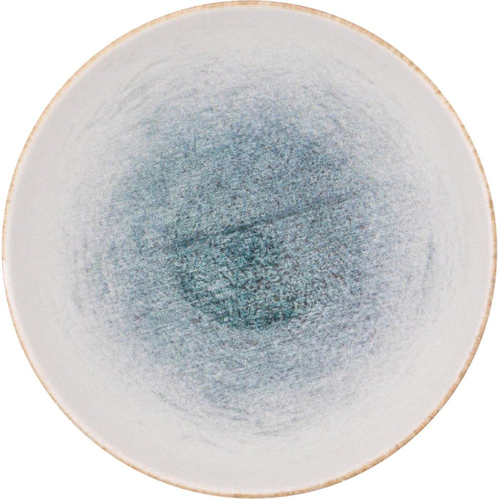 SANTORIN Schale - Ø 18 x 6 cm - 68 cl - Blau-Weiß