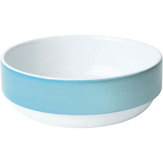 COLOURS Schale (stapelbar) - 100 cl - (Ø 17 x 6 cm) - Hellblau