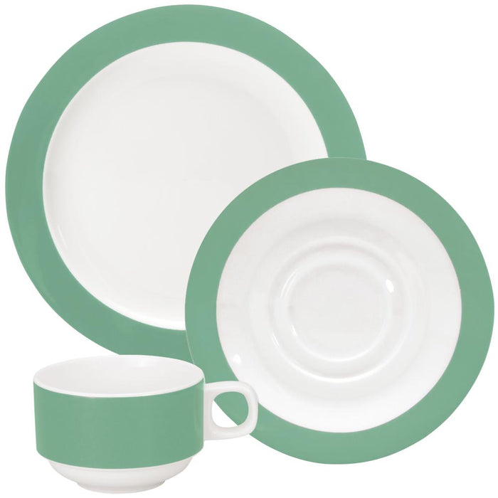 COLOURS Gedeck-Set - 72-teilig - Petrol