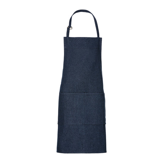 Kinder Latzschürze (45  x 60 cm) - Denim Navy