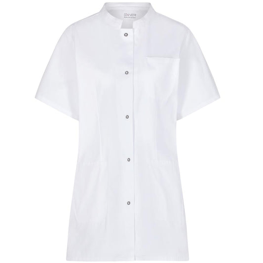 Damen-Arztkittel (Kurzarm) - Weiß - 5XL