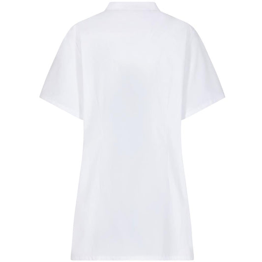 Damen-Arztkittel (Kurzarm) - Weiß - 5XL