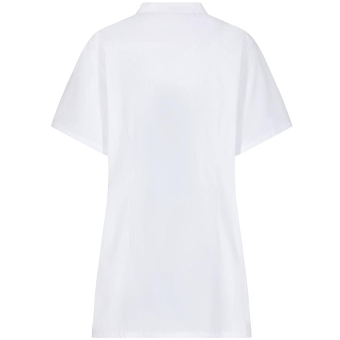 Damen-Arztkittel (Kurzarm) - Weiß - XL