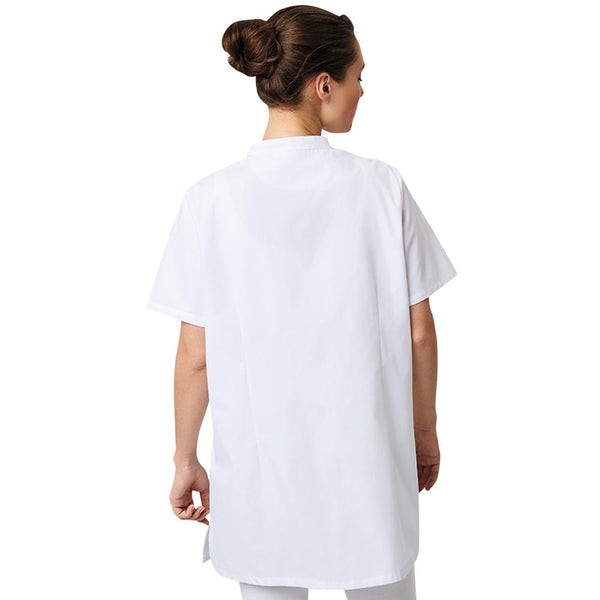 Damen-Arztkittel (Kurzarm) - Weiß - 5XL
