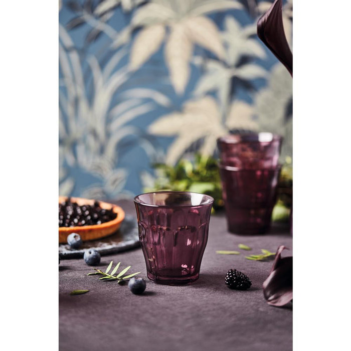 PICARDIE Trinkglas - 25 cl - (8,6 x 9 cm) - Pflaume