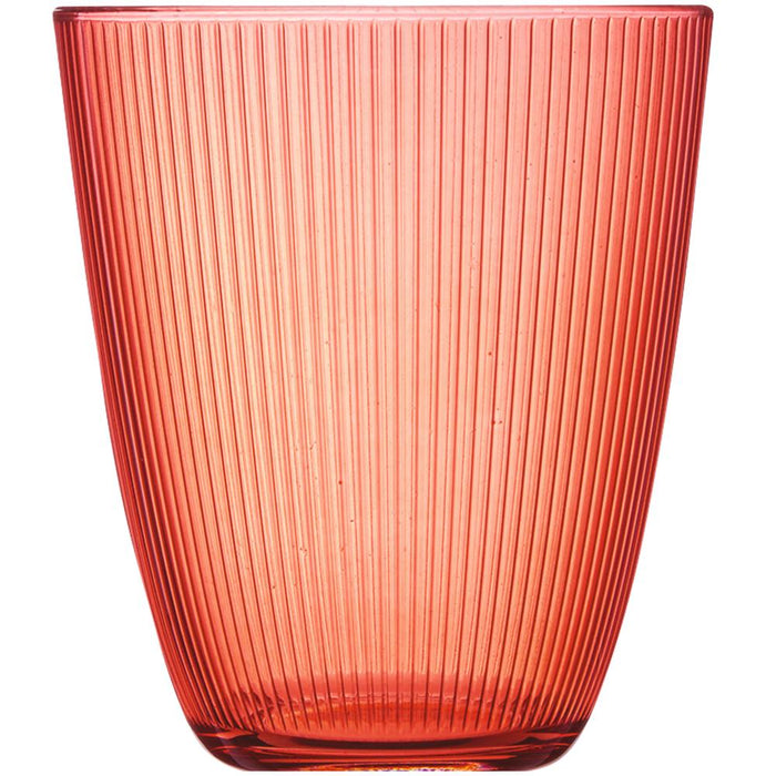 CONCEPTO STRIPY Trinkglas - 31 cl - (8,6 x 9,6 cm) - Orange