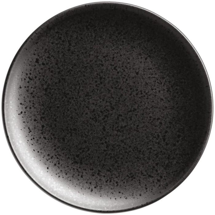 ESSENTIAL Dessertteller - (Ø 22 cm) - Steinzeug - Schwarz