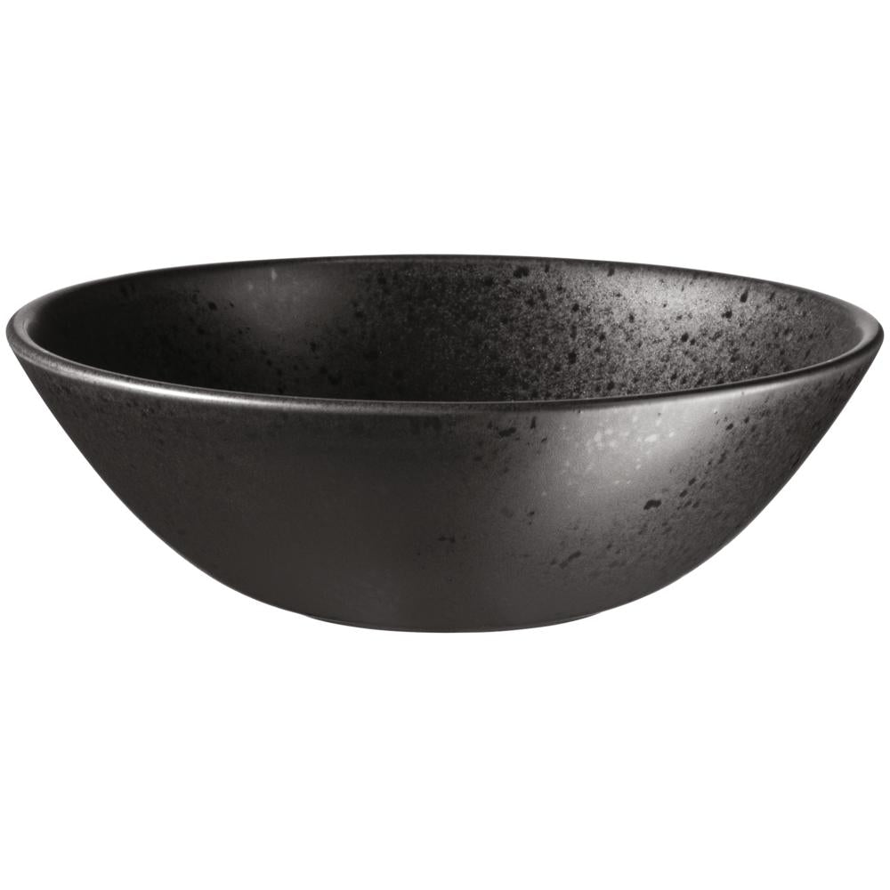 ESSENTIAL Schüssel - 72 cl - (Ø 18 x 5 cm) - Steinzeug - Schwarz
