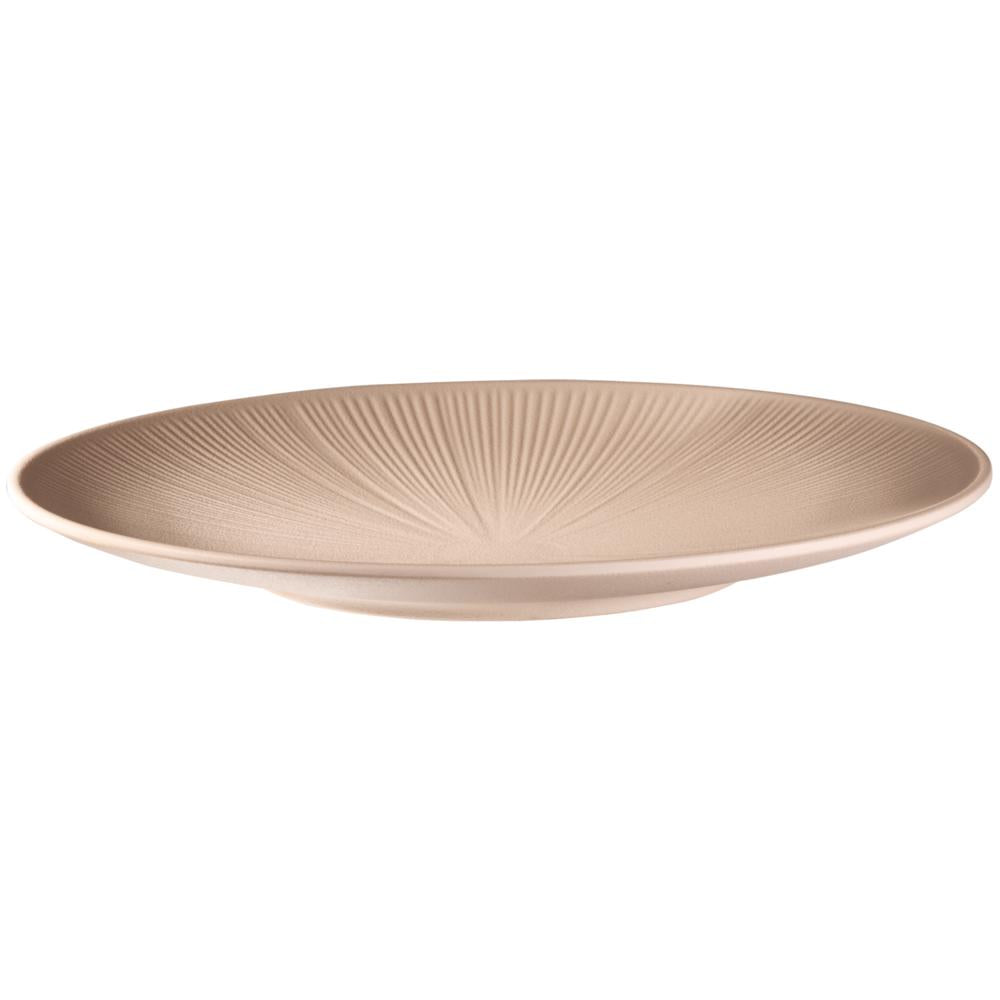 NERO Teller - Ø 33 x 3,5 cm - Melamin - Beige