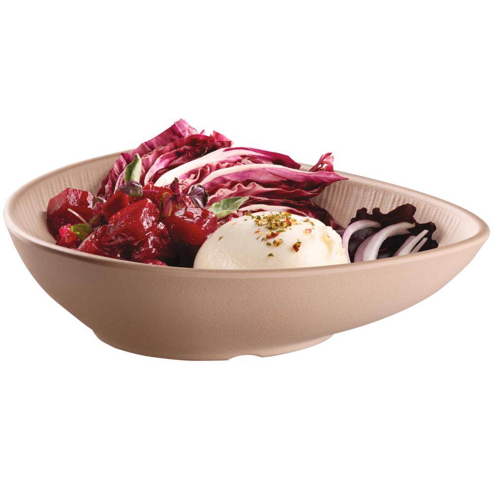 NERO Schale - 0,6 l - 23 x 18 x 5 cm - Melamin - Beige