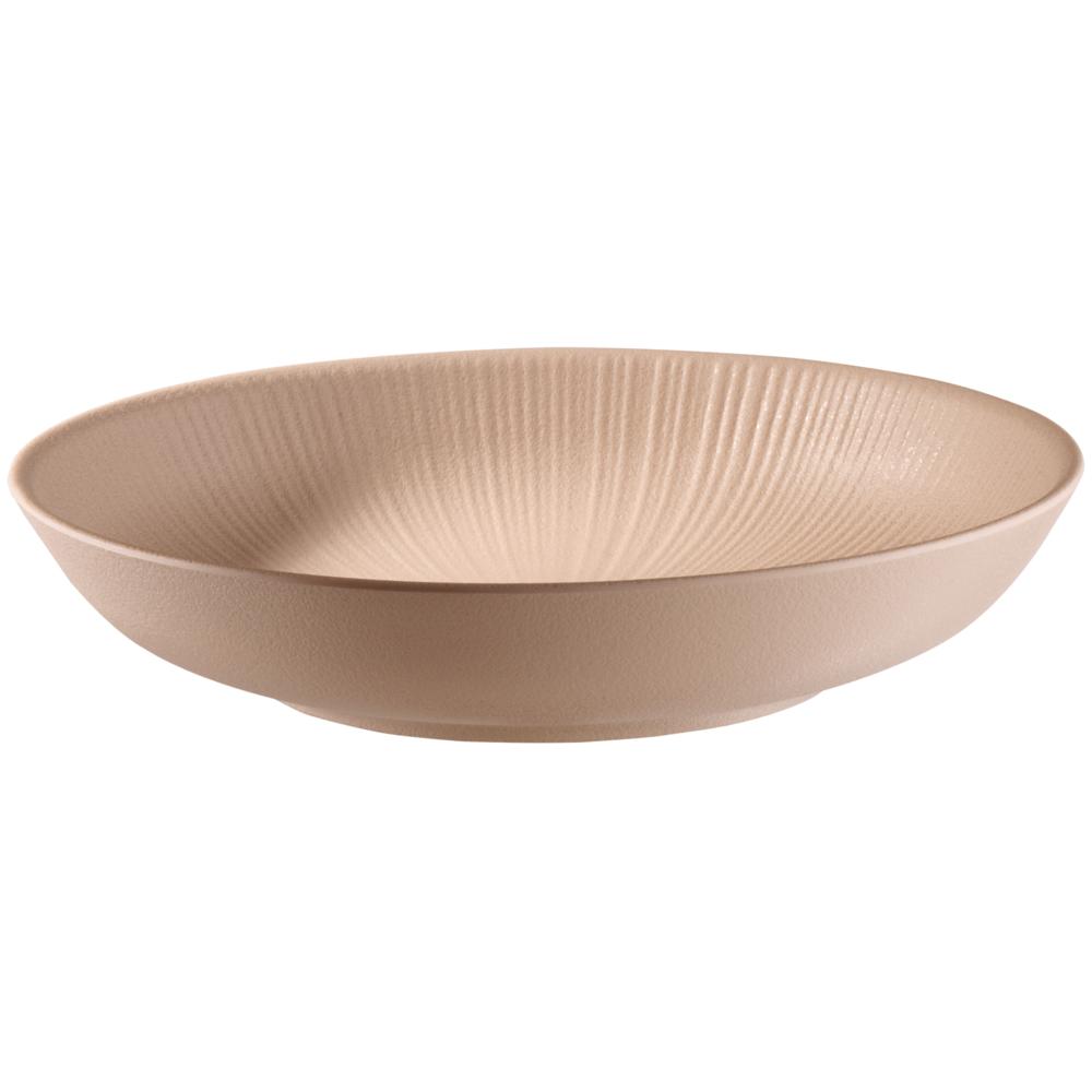 NERO Schale - 0,8 l - Ø 22,5 x 4,5 cm - Melamin - Beige