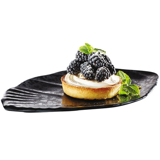 GLAMOUR Platte (oval) - 25 x 15,5 x 1,5 cm - Melamin