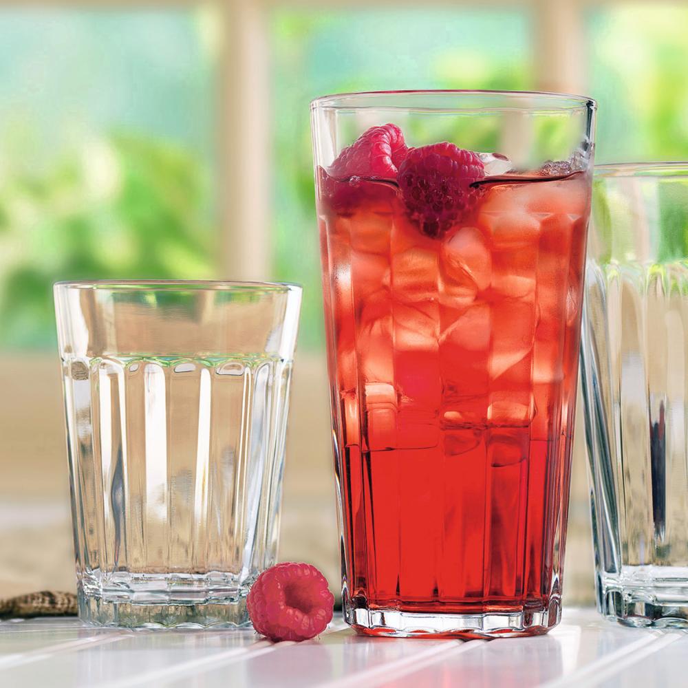 PANELED Longdrinkglas - 47 cl - (Ø 8,5 x 15,5 cm)