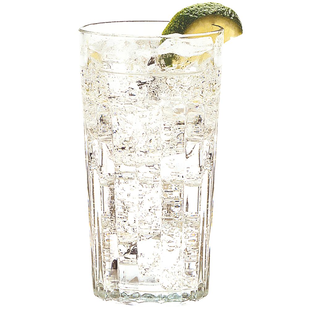 PANELED Longdrinkglas - 47 cl - (Ø 8,5 x 15,5 cm)