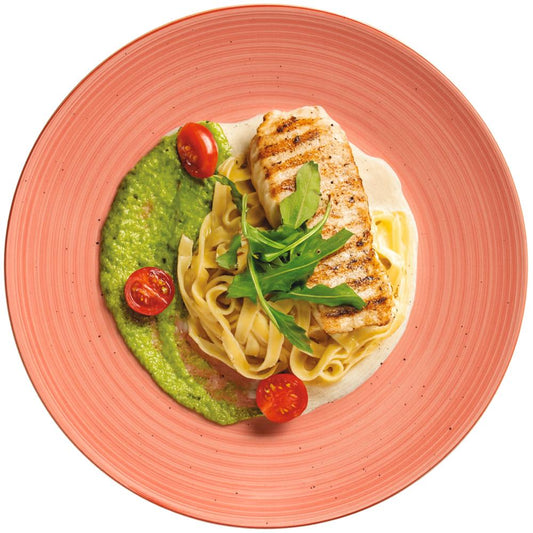 VALMERA Menüteller - (Ø 27 cm) - Lachs