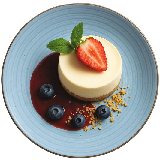 VALMERA Dessertteller - (Ø 20,5 cm) - Hellblau