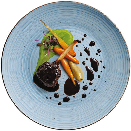 VALMERA Menüteller - (Ø 27 cm) - Hellblau