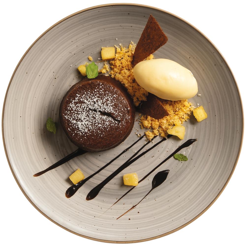 VALMERA Dessertteller - (Ø 20,5 cm) - Hellgrau