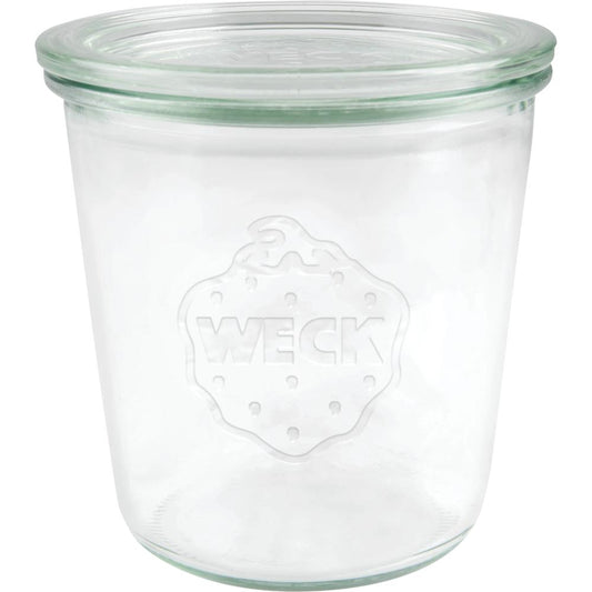 WECK Glas # 742 - Inhalt 580 ml (Rundrand 100 mm - Ø 10,8 x 10,7 cm)