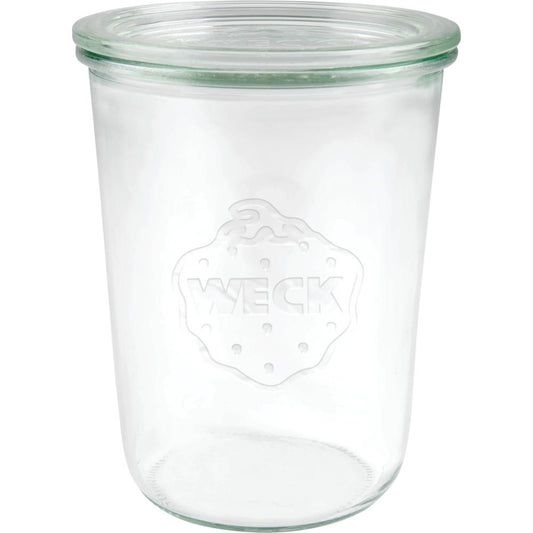 WECK Glas # 743 - Inhalt 850 ml (Rundrand 100 mm - Ø 10,8 x 14,7 cm)