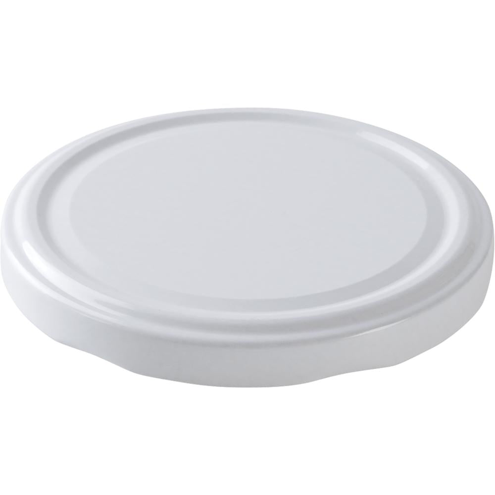 Deckel für Schraubverschluss-Glas Ø 8 cm - Weiß