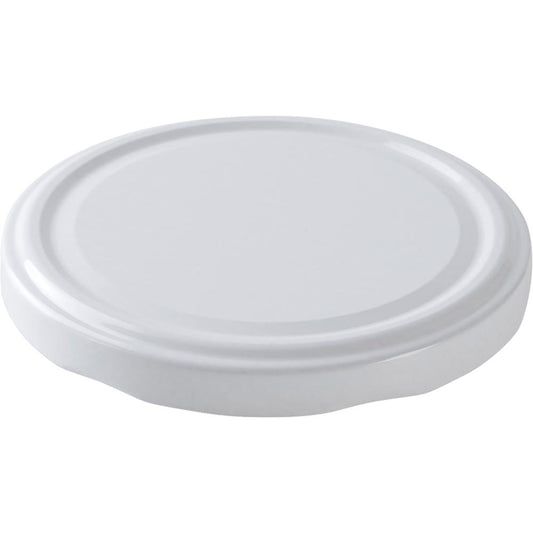 Deckel für Schraubverschluss-Glas Ø 8 cm - Weiß