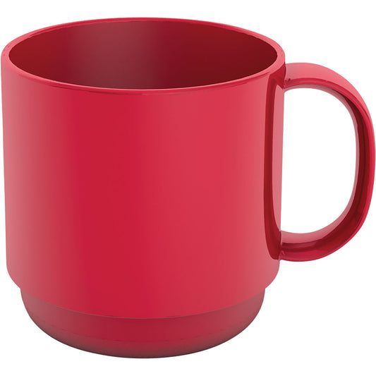 MODELL 508 Henkelbecher 25 cl - Ø 7,9 x 8 cm - Rot (SAN)