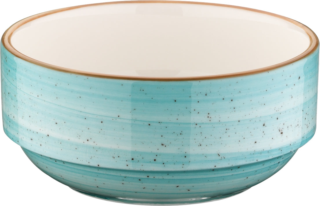 AURA Stapelschale - Ø 14 x 5,4 cm - 50 cl - Aqua