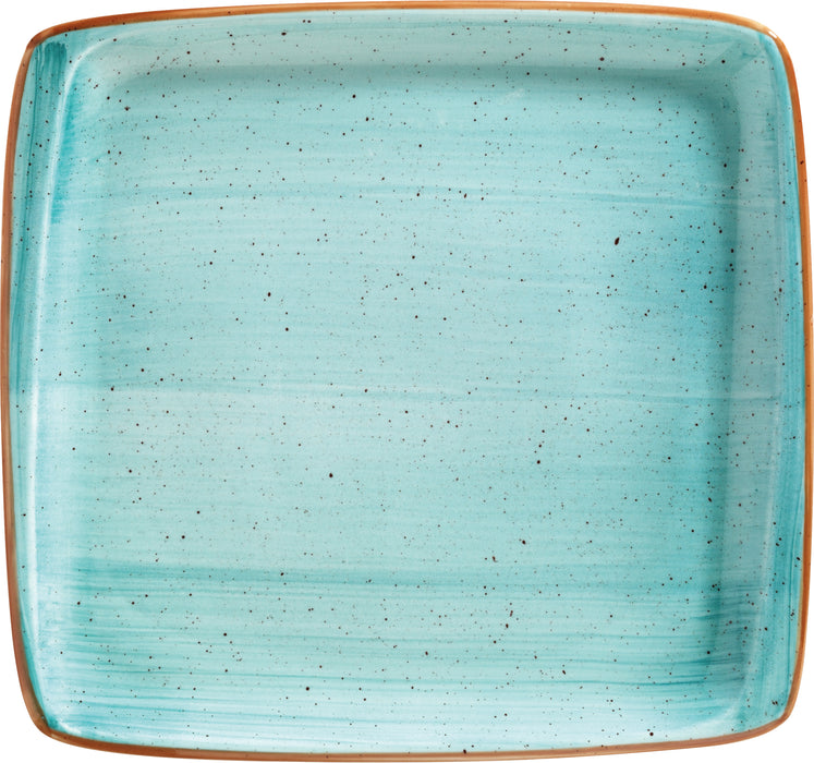 AURA Platte, rechteckig - 32 x 30 x 2,5 cm - Aqua