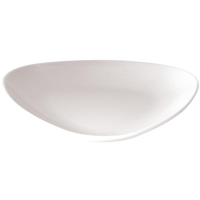 NORWAY Dessertteller (Coupform) - (23 x 23 cm) - dreieckig