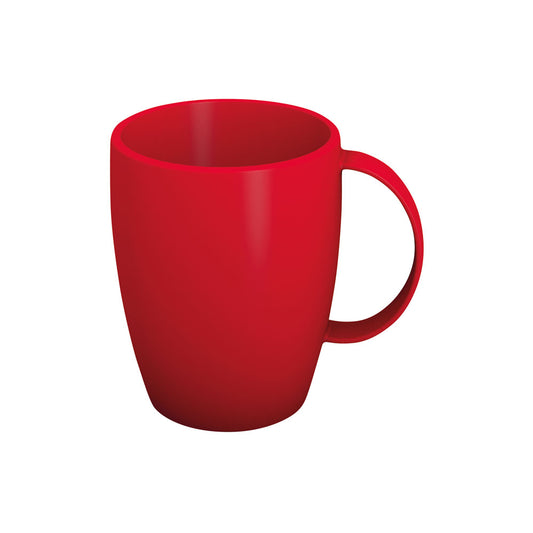 MODELL 420 Henkelbecher 320 ml - Ø 7,9 x 9,9 cm - Rot (PP)