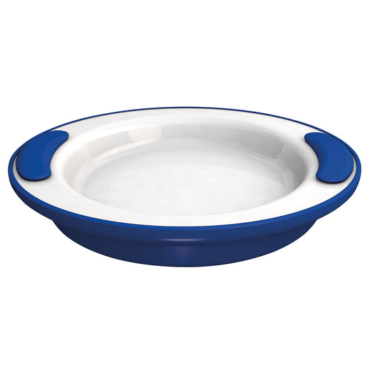 MODELL 201 - THERMO Teller - Ø 25,5 x 4,2 cm - Blau-Weiß