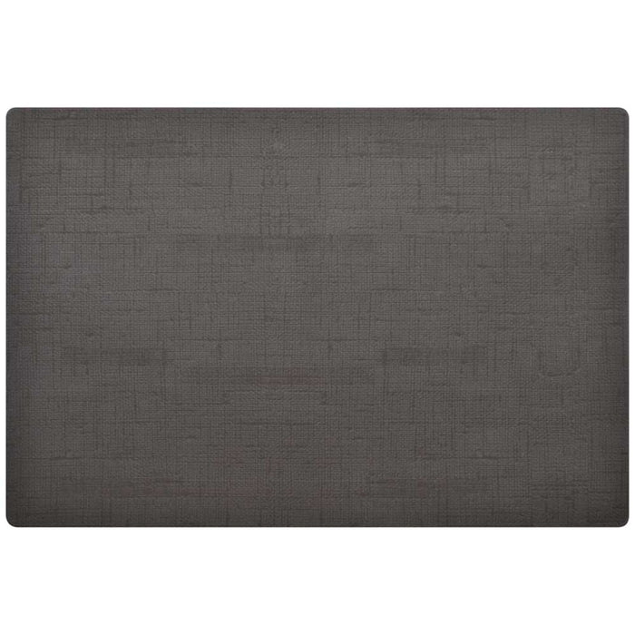 Silikon-Platzsets  30 x 45 cm  Anthrazit  6 Stück  flexible und pflegeleichte Tischsets