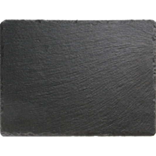 PURE Schieferplatte 26,5 x 20,5 cm - für Tablett GN 1/2