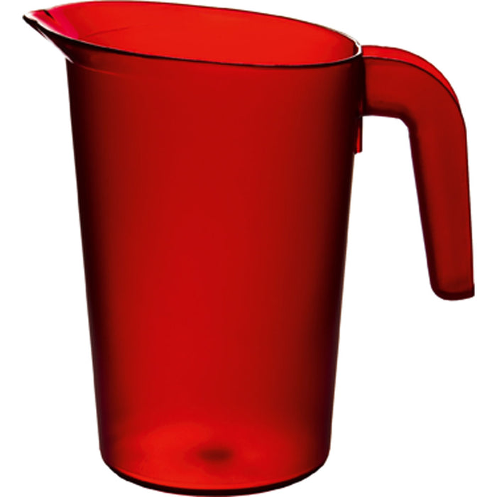CANNY Kunststoffkrug 0,5 Liter - Rot (Polycarbonat)