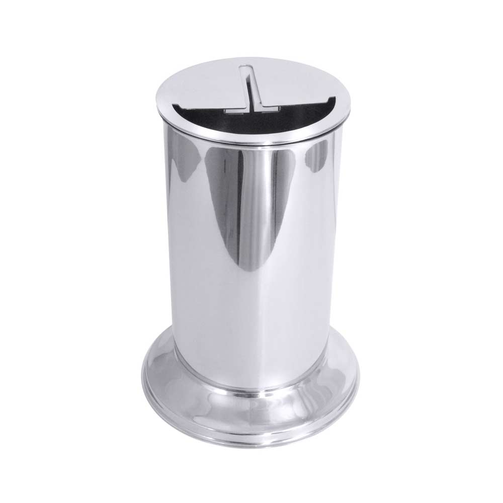 Messerabstreichbehälter - CNS 18/10 - Ø 11 x 20 cm - Inhalt 1,5 l