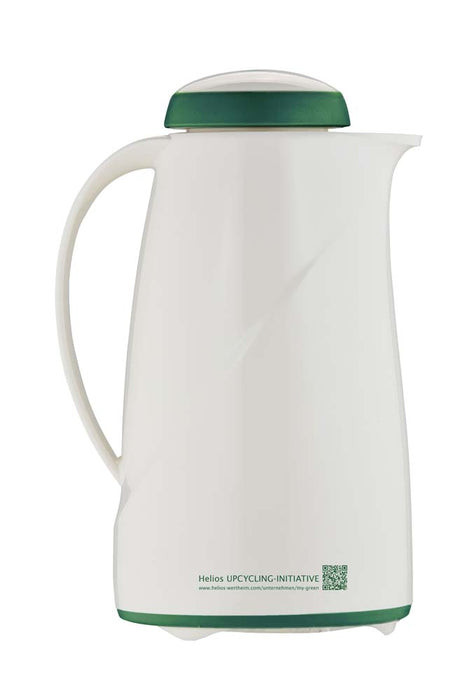 GREEN WAVE Isolierkanne 1,0 l - Weiß