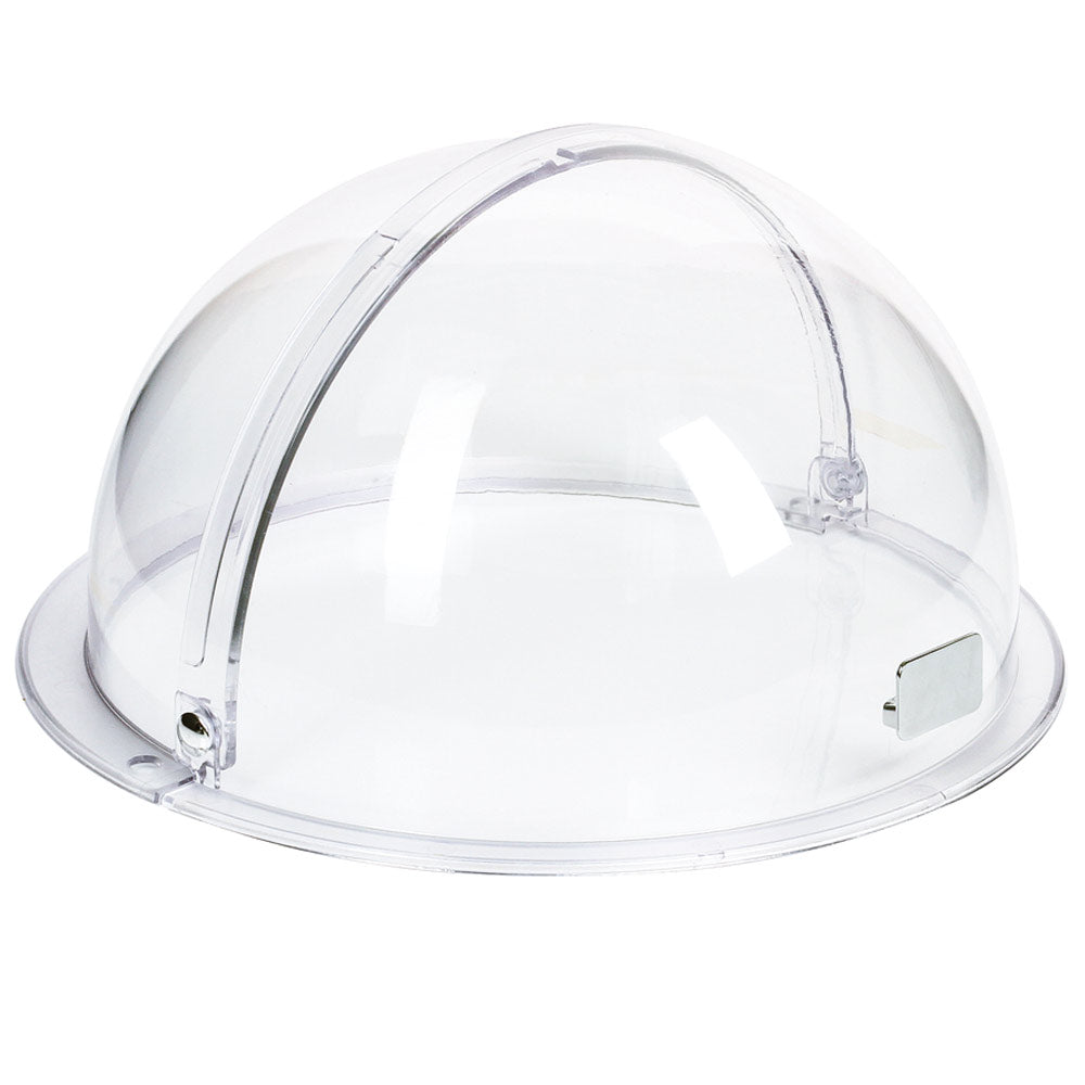 FRAMES Rolltop-Haube Ø 38 x 19 cm - verchromter Griff