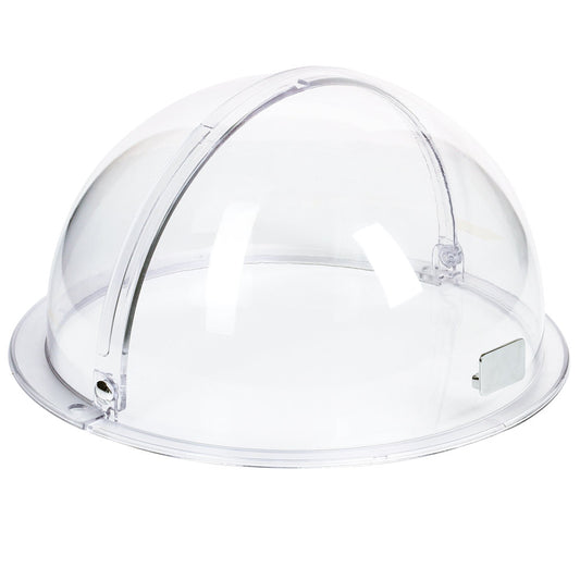 FRAMES Rolltop-Haube Ø 38 x 19 cm - verchromter Griff