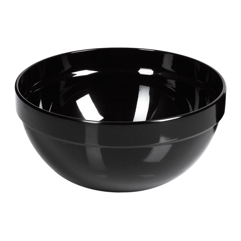 CASUAL MAXI Melaminschüssel Ø 23 x 10,5 cm (Inhalt 2,6 l) - Schwarz